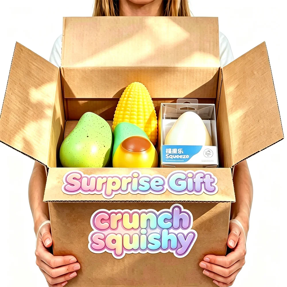 Crunch Squishy Blind Box, Asso - огляд і ціна Novelty Gifts