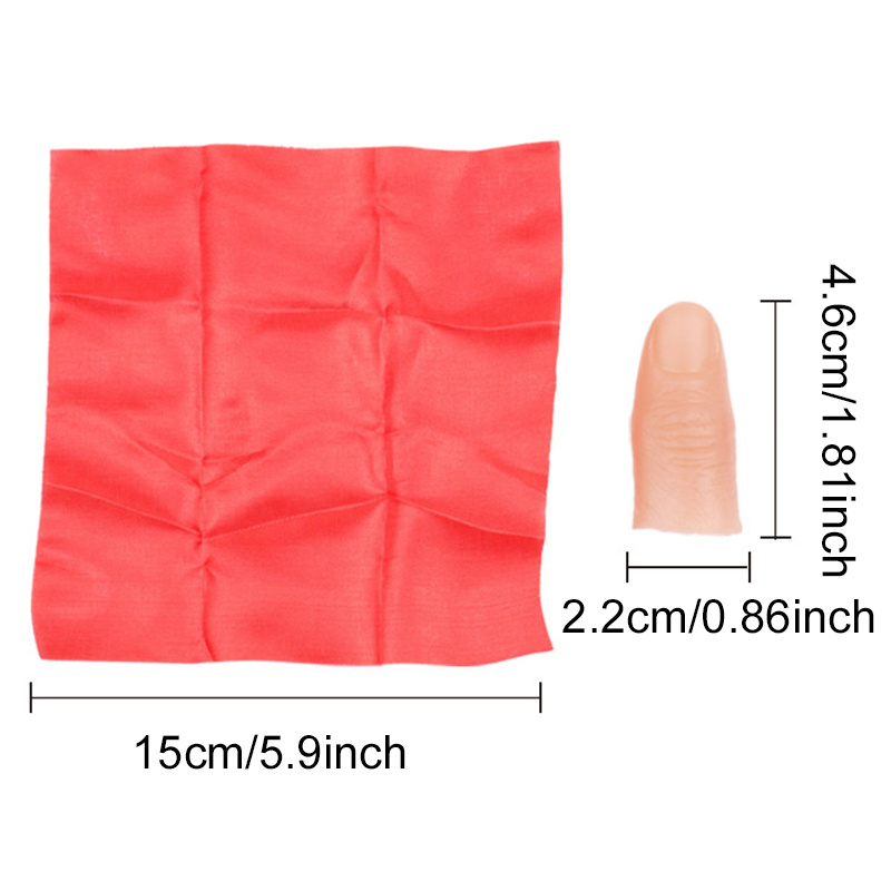 5/15PCS Magic Trick Set Fake F - огляд і ціна Thumb Tip Magic Trick Set