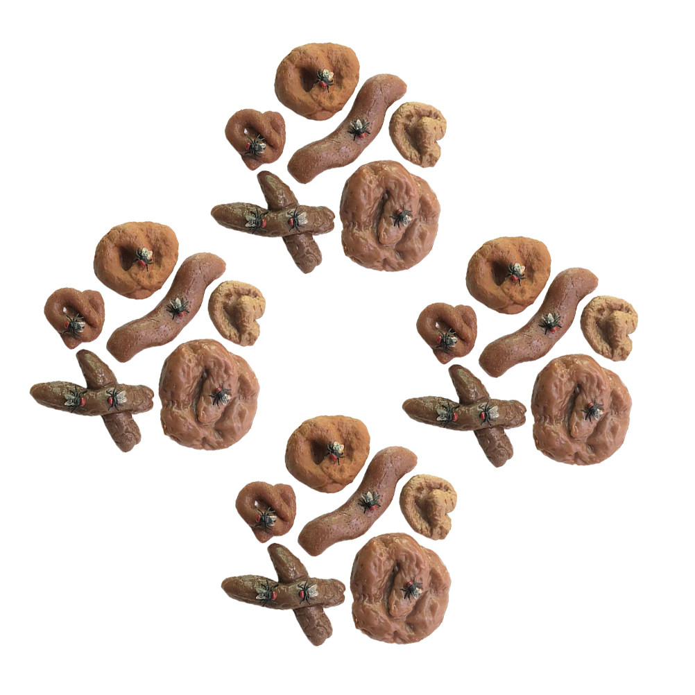 24 pcs Realistic Fake Poop Pra - огляд і ціна Fake Poop Gag Gift