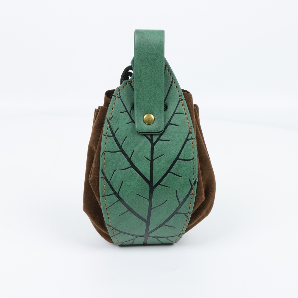 PU Leather Leaf Waist Bag for  - огляд і ціна Costumes