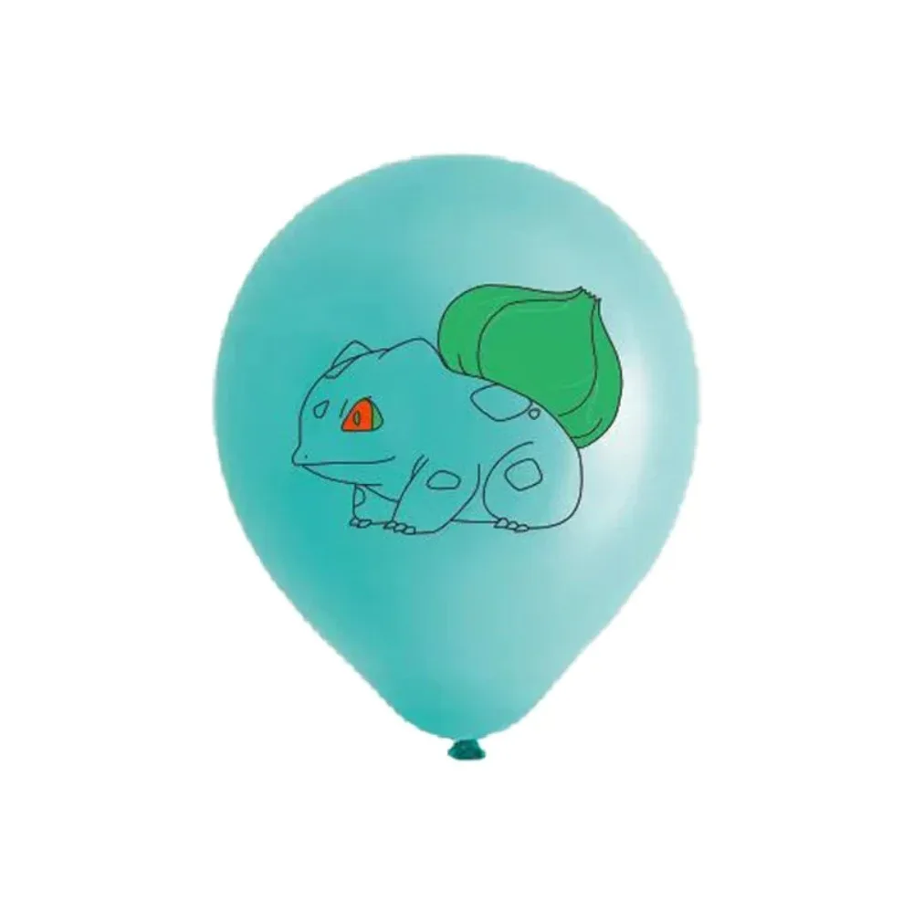 10Pcs Pokémon Printed Latex Ba - огляд і ціна Party Supplies