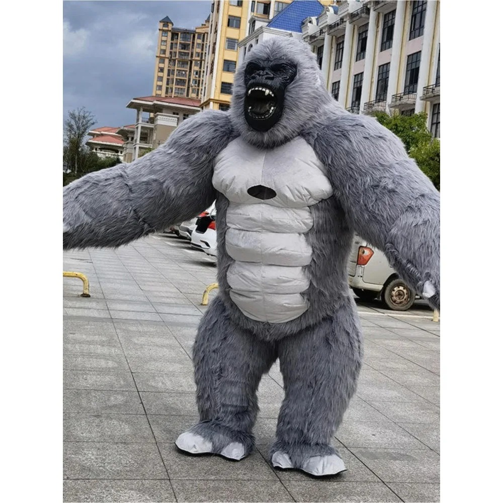 Inflatable Colorful Gorilla Ma - огляд і ціна Inflatable Dinosaur Costume Adult