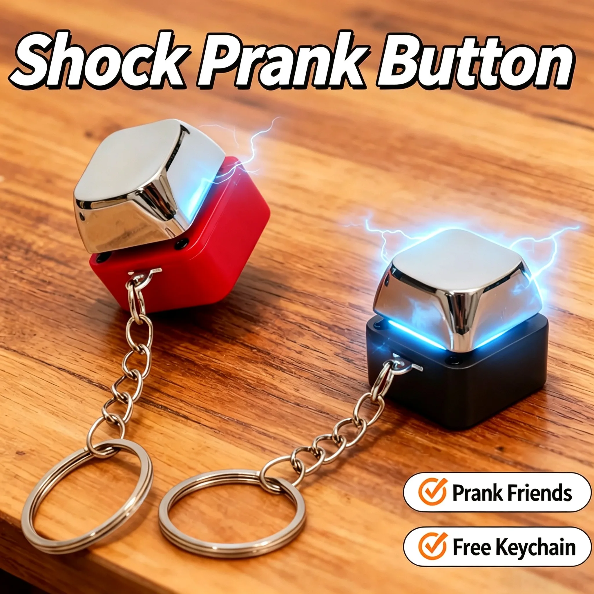Electric Shock Keyboard Keycap - огляд і ціна Shock Pen Prank Toy