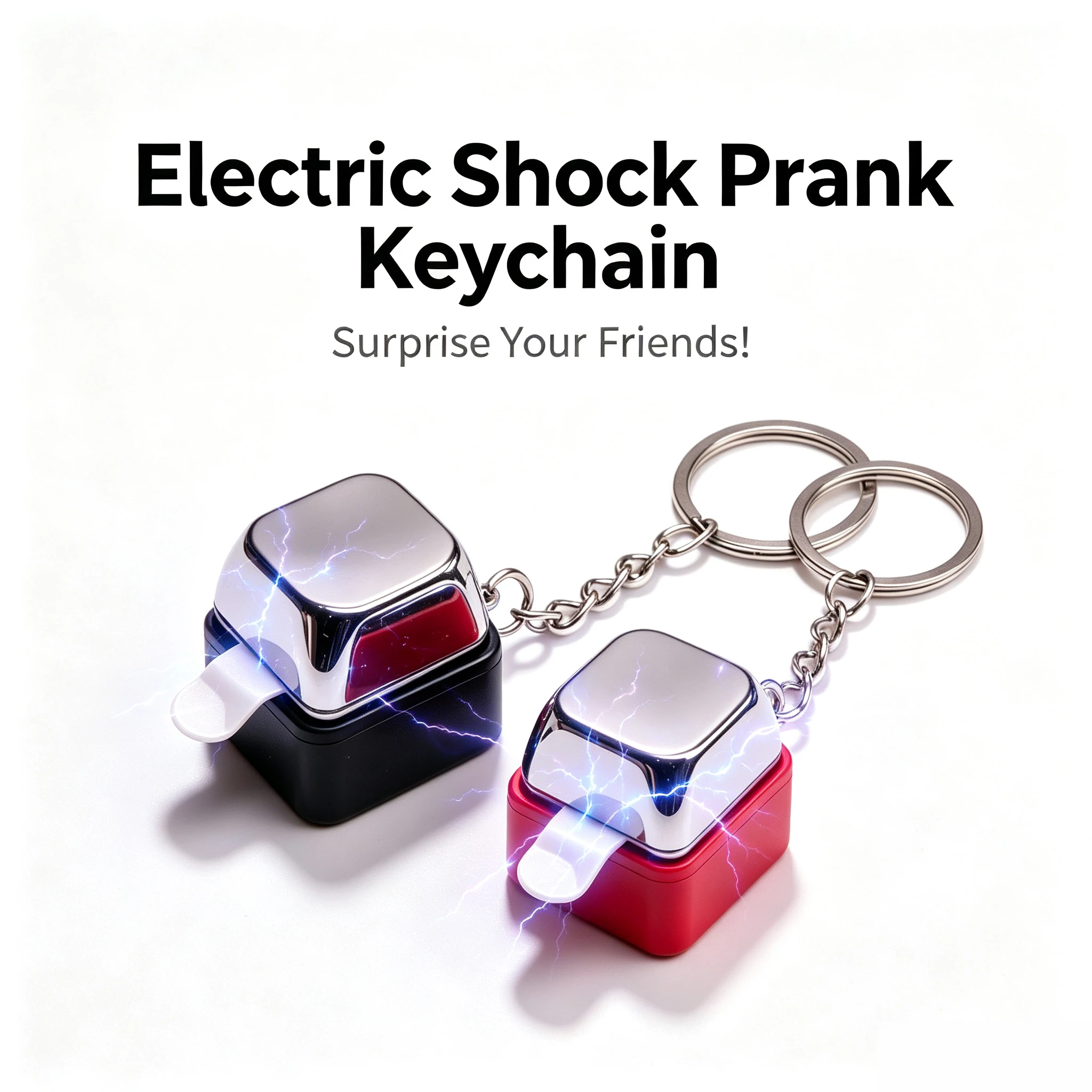 Electric Shock Keyboard Keycap - огляд і ціна Shock Pen Prank Toy