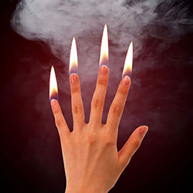 4Pcs/set Finger Fire Magic Tri - огляд і ціна Thumb Tip Magic Trick Set