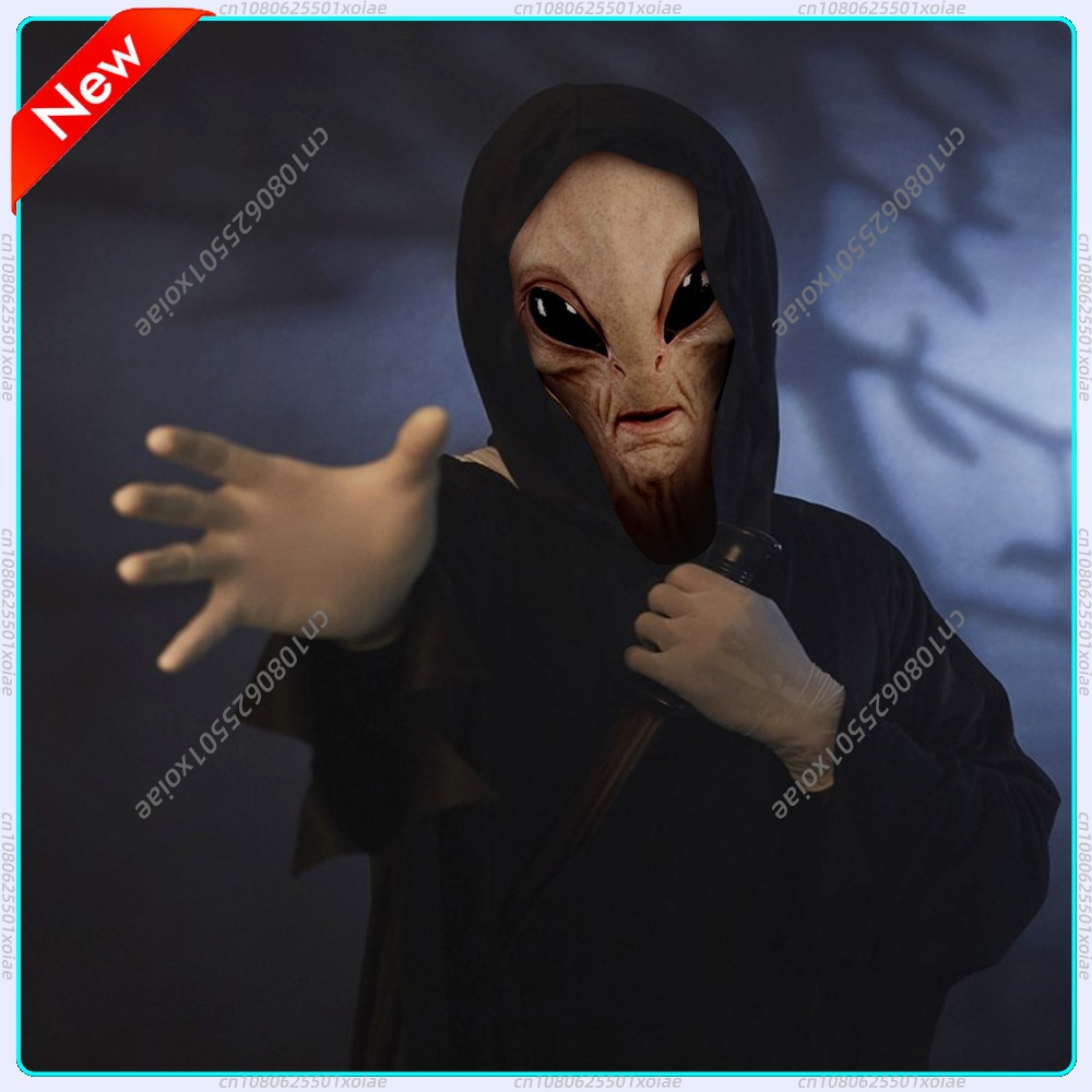 Full Head Realistic Masks Late - огляд і ціна Latex Alien Mask Realistic