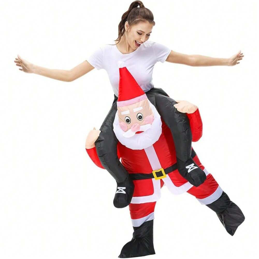 Ride On Santa Claus Inflatable - огляд і ціна Costumes