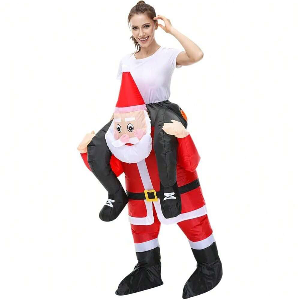 Ride On Santa Claus Inflatable - огляд і ціна Costumes
