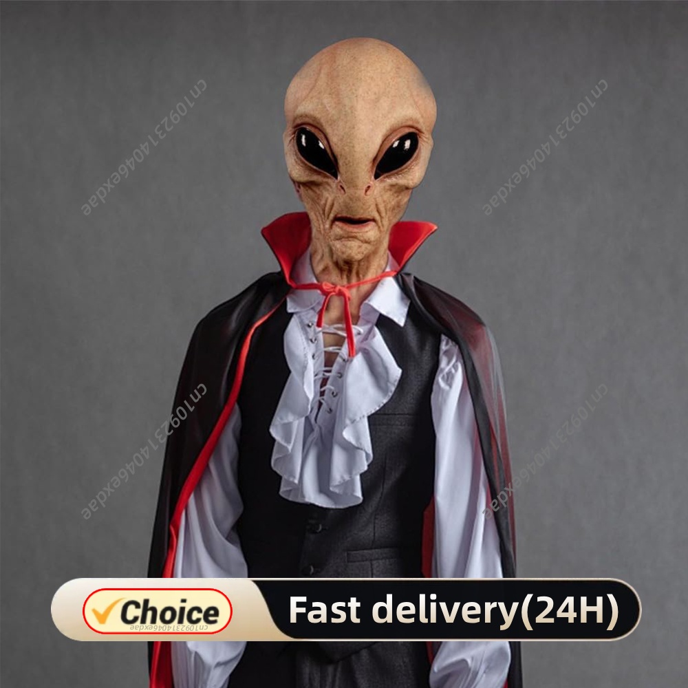 Full Head Realistic Masks Late - огляд і ціна Latex Alien Mask Realistic